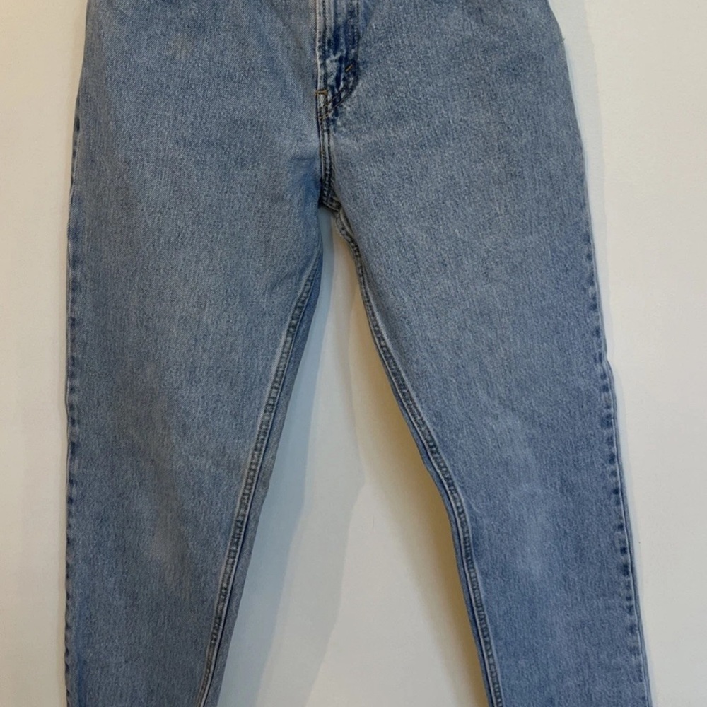 Levis 550 Relaxed Fit Womens Jeans Light Wash High Rise Size 8 L